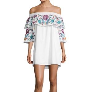 Parker Cathy Embroidered Dress